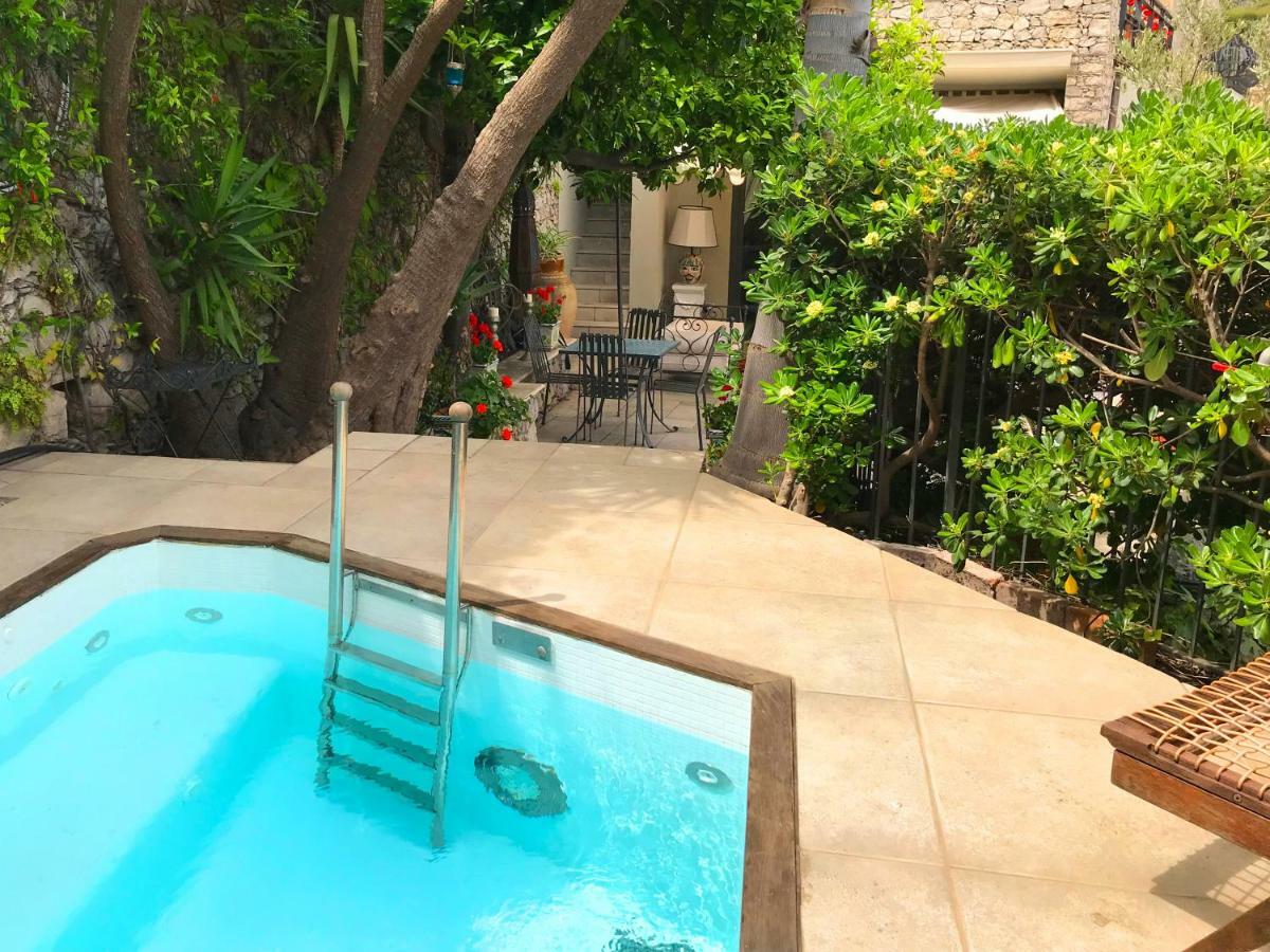 Villa Eleonora Isola Bella Sea View Small Pool + Jacuzzi ตาออร์มินา ภายนอก รูปภาพ