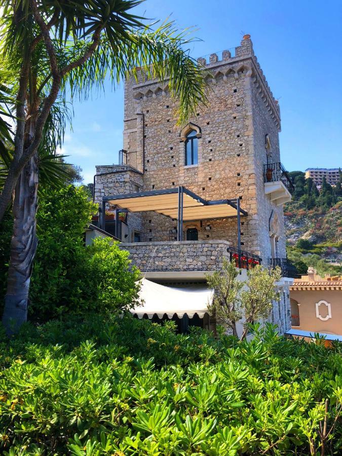 Villa Eleonora Isola Bella Sea View Small Pool + Jacuzzi ตาออร์มินา ภายนอก รูปภาพ